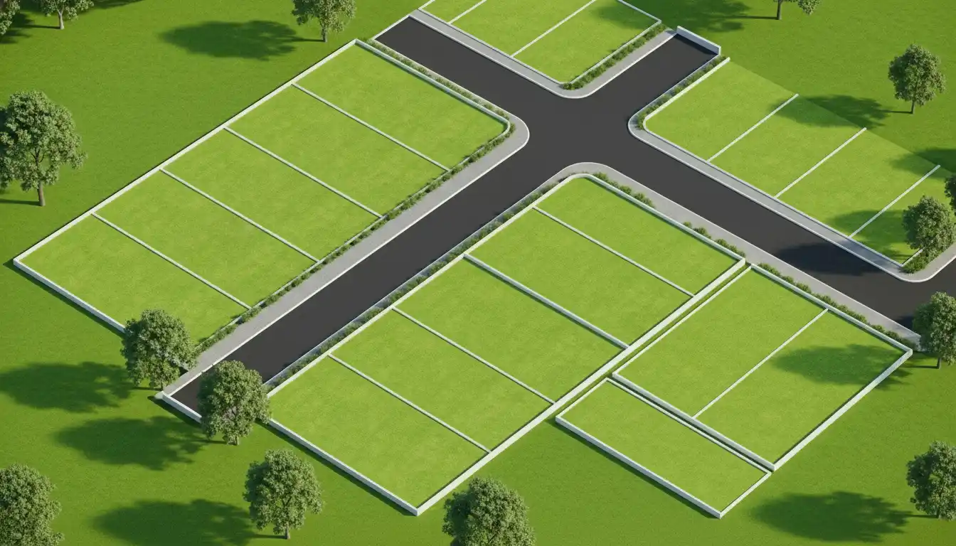 1200 Sq.Ft Plot Layout